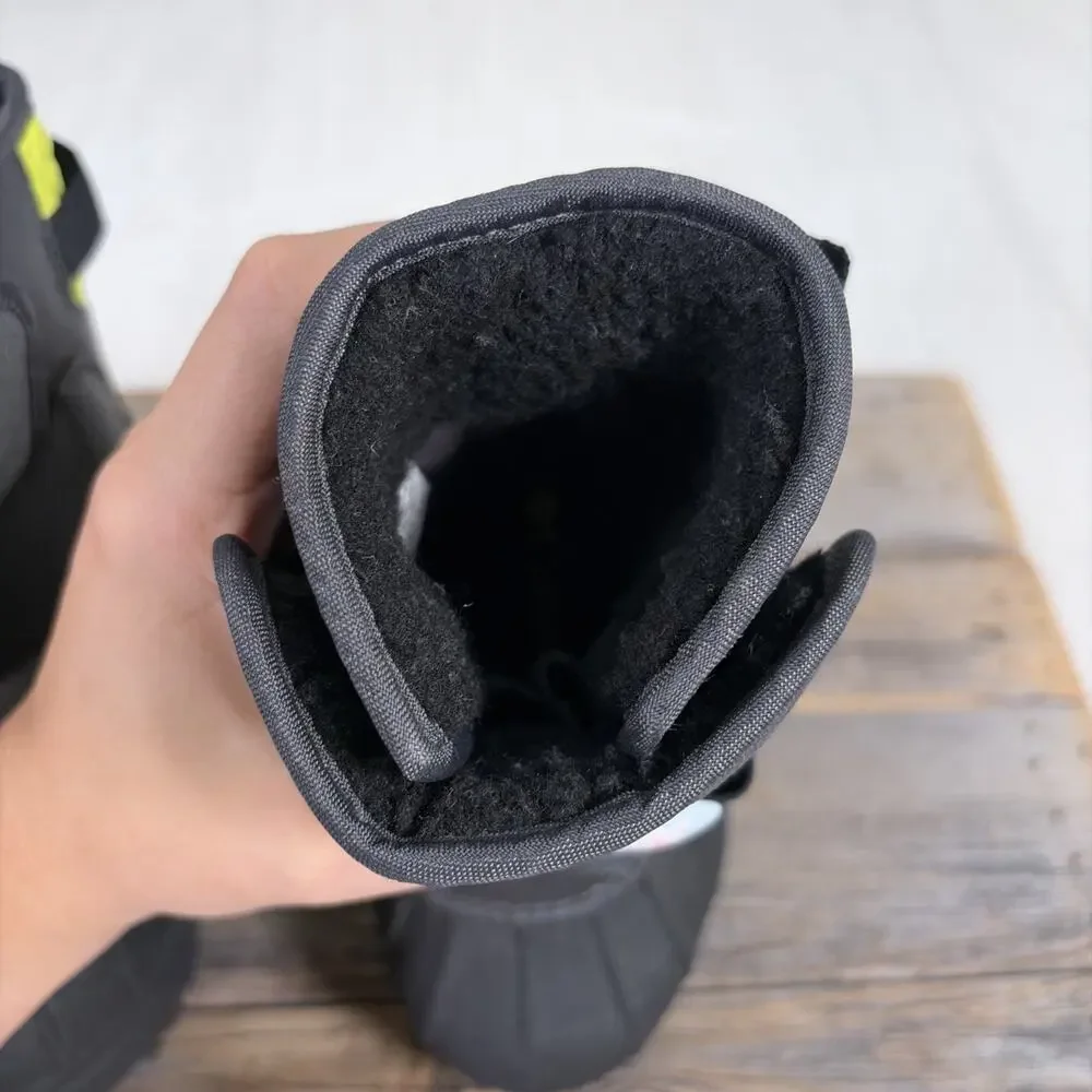 Columbia Bugaboot Celsius Toddler Boots Size 6 Black/Lime Green Bnfts Charity